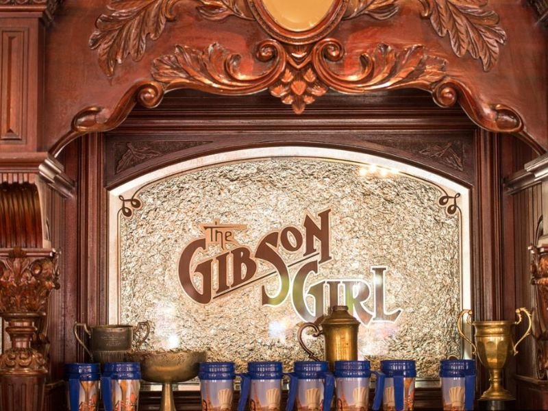 The Gibson Girl Ice Cream Parlour disneyland paris