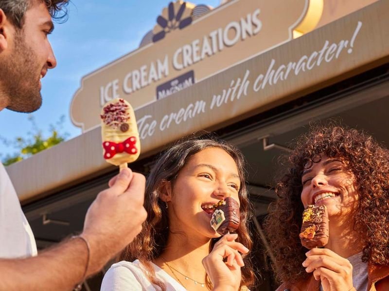 ice cream creations disneyland paris