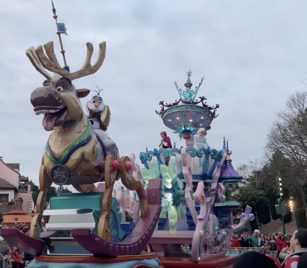 frozen land disneyland paris